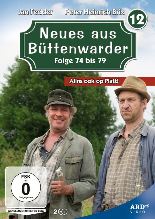 Produktbild: Neues aus B&uuml;ttenwarder 12 - Folgen 74-79 (mit 8-seitigem Booklet + K&uuml;hlschrankmagnet) [2 DVDs]