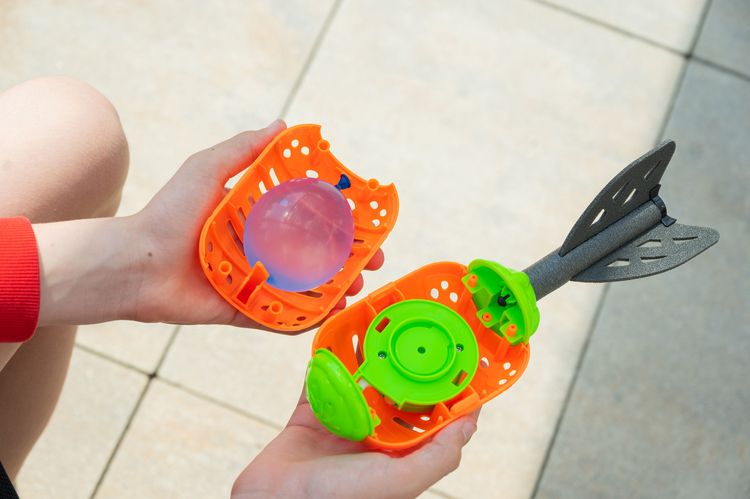 Produktbild: Splash & Fun Wasserbombe Wurfrakete, inklusive 50 Ballons