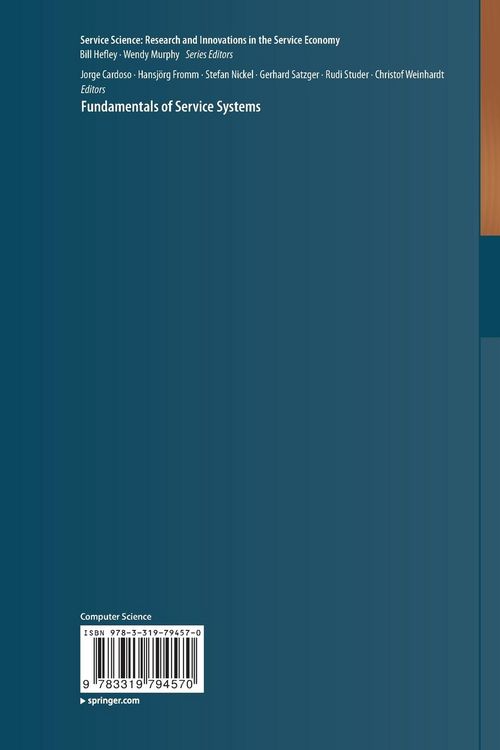 Produktbild: Fundamentals of Service Systems
