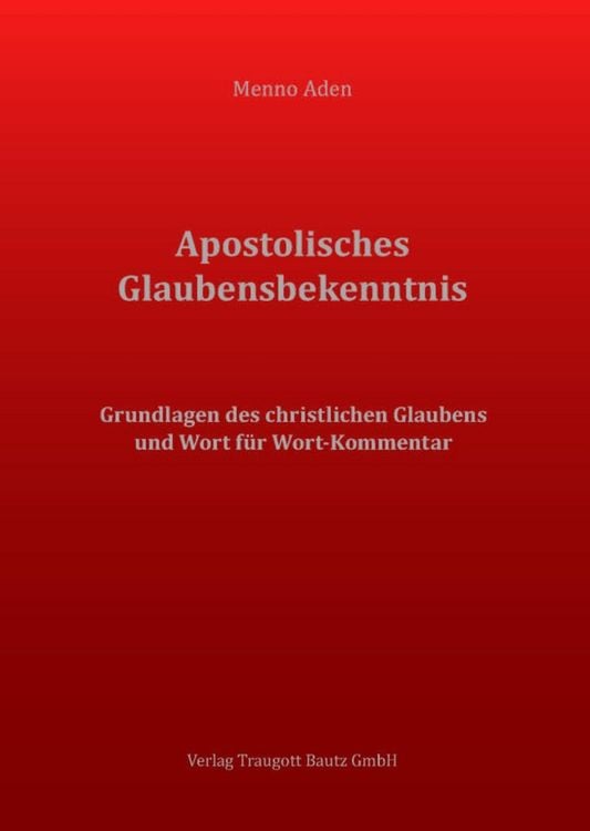 Produktbild: Apostolisches Glaubensbekenntnis