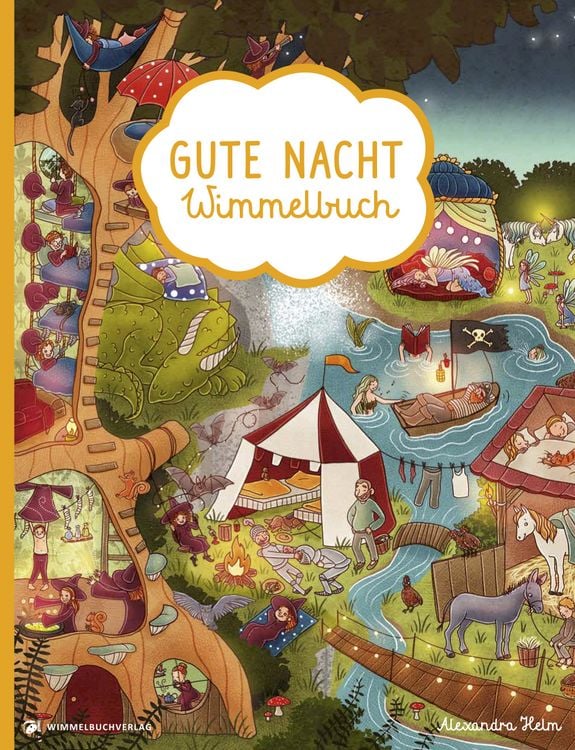 Produktbild: Gute Nacht Wimmelbuch