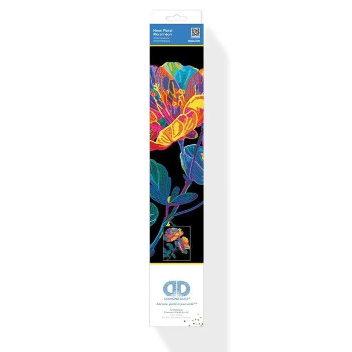 Produktbild: DIAMOND DOTZ - Diamond Painting Neon Blumen