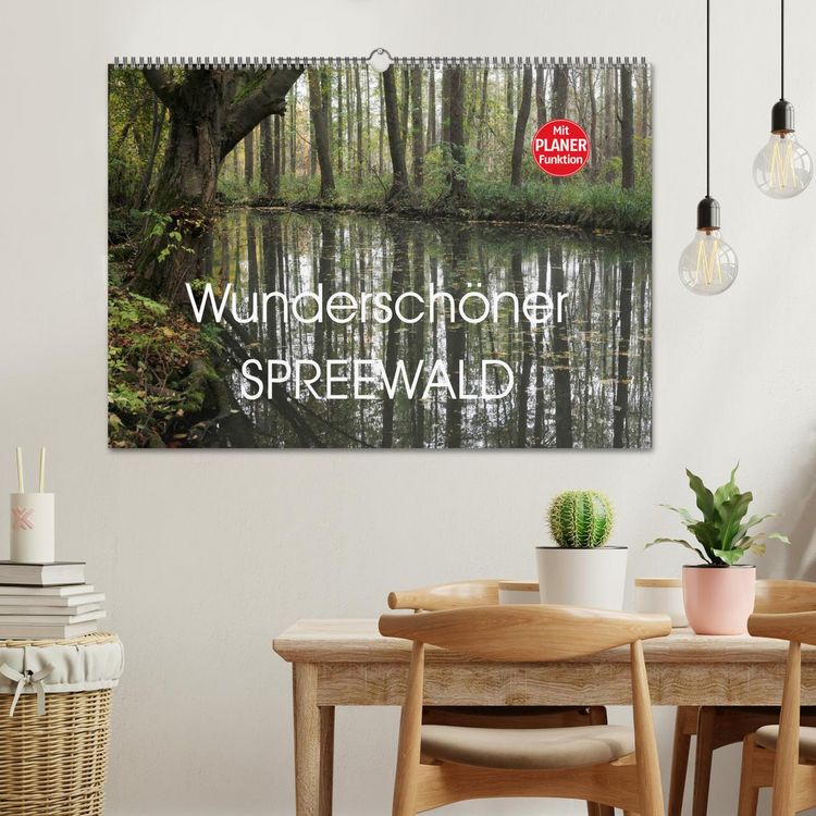 Produktbild: Wundersch&ouml;ner Spreewald (Wandkalender 2026 DIN A2 quer), CALVENDO Monatskalender