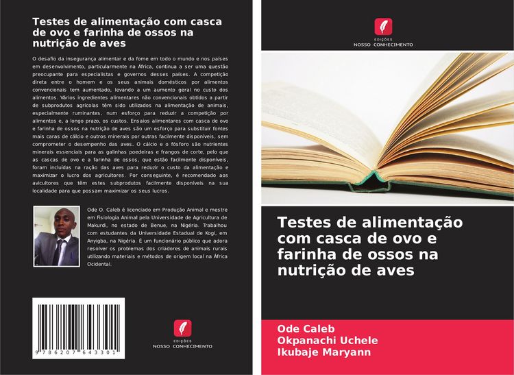 Produktbild: Testes de alimenta&ccedil;&atilde;o com casca de ovo e farinha de ossos na nutri&ccedil;&atilde;o de aves