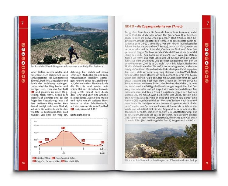 Produktbild: KOMPASS Wanderführer Mallorca, 78 Touren mit Extra-Tourenkarte