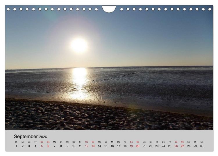 Produktbild: Blicke hinaus aufs Meer (Wandkalender 2026 DIN A4 quer), CALVENDO Monatskalender