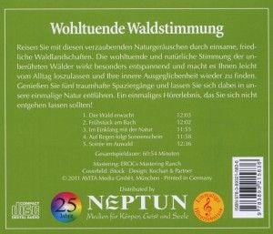 Produktbild: Wohltuende Waldstimmung