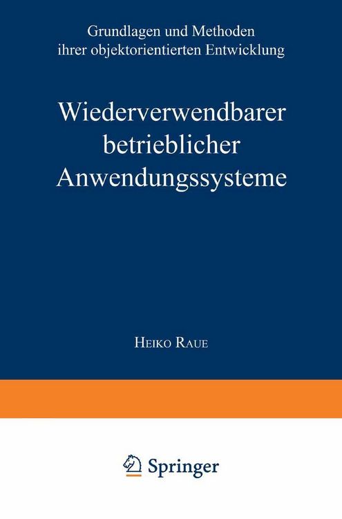 Produktbild: Wiederverwendbare betriebliche Anwendungssysteme
