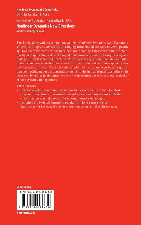 Produktbild: Nonlinear Dynamics New Directions