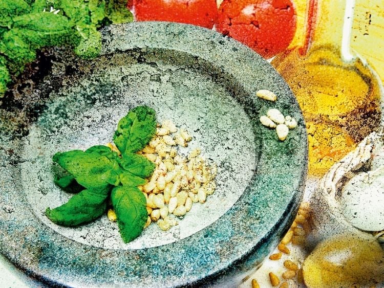 Produktbild: CALVENDO Puzzle Ein Motiv aus dem Kalender Italian Food - Vintage Design | 1000 Teile Lege-Gr&ouml;&szlig;e 64x48cm Foto-Puzzle f&uuml;r gl&uuml;ckliche Stunden
