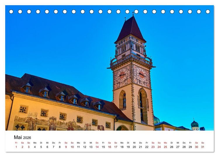 Produktbild: Impressionen aus Passau (Tischkalender 2026 DIN A5 quer), CALVENDO Monatskalender