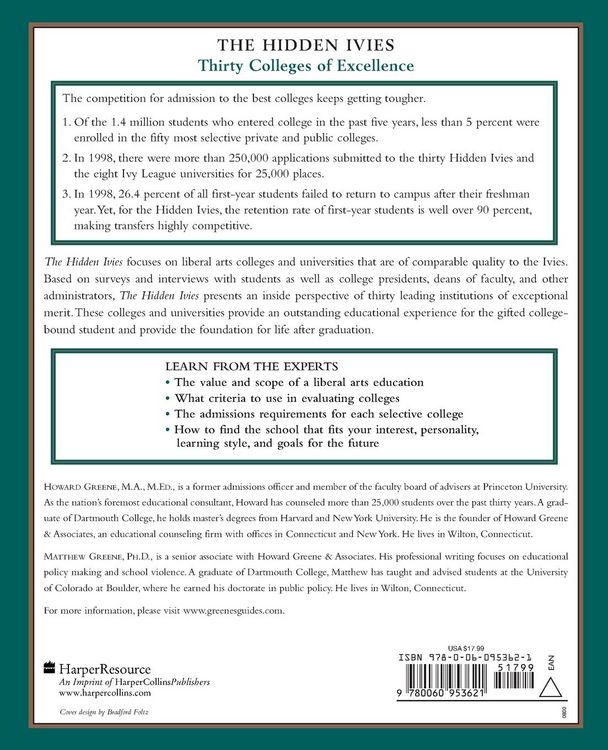 Produktbild: Greenes' Guides to Educational Planning