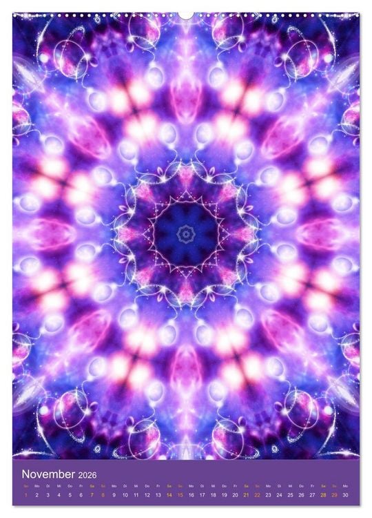 Produktbild: Lichtvolle Mandalas (Wandkalender 2026 DIN A2 hoch), CALVENDO Monatskalender