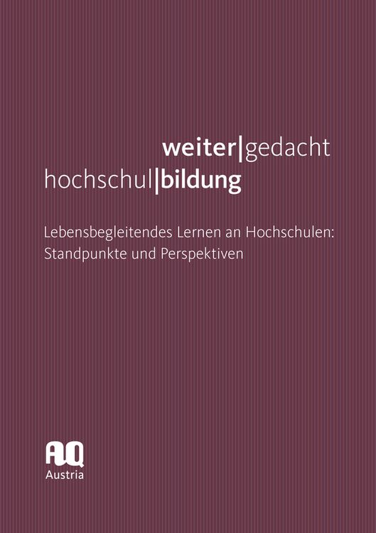 Produktbild: Hochschul|bildung weiter|gedacht