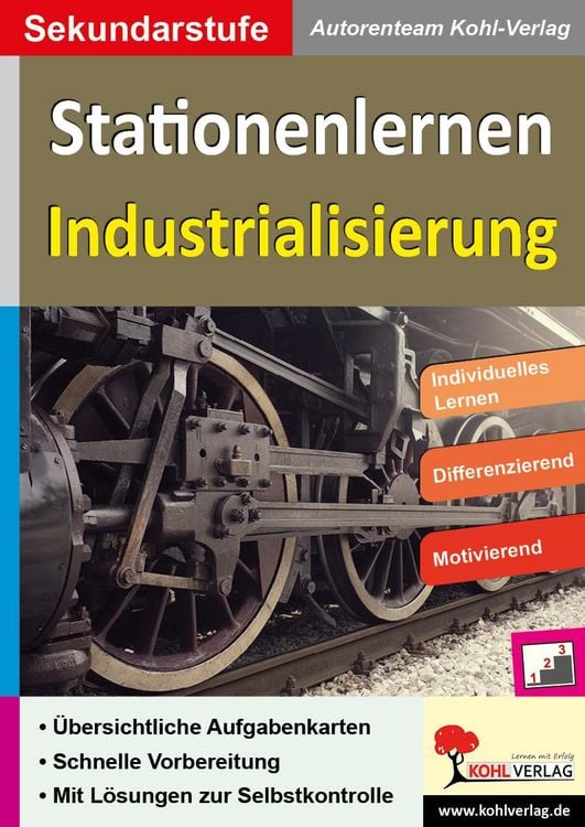 Produktbild: Stationenlernen Industrialisierung