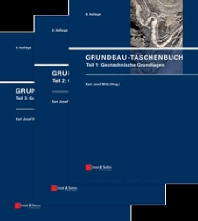 Produktbild: Grundbau-Taschenbuch: Teile 1-3