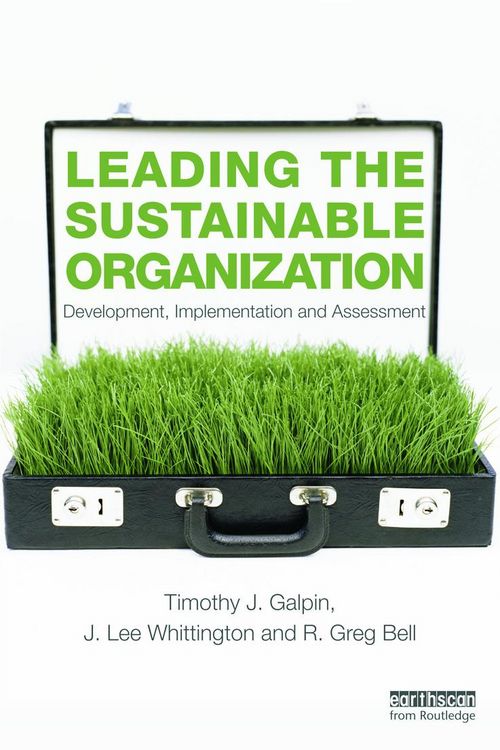 Produktbild: Bell, G: Leading the Sustainable Organization