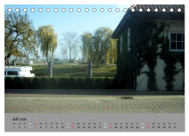 Produktbild: Hitzacker - Impressionen zwischen Elbe und Jeetzel (Tischkalender 2026 DIN A5 quer), CALVENDO Monatskalender