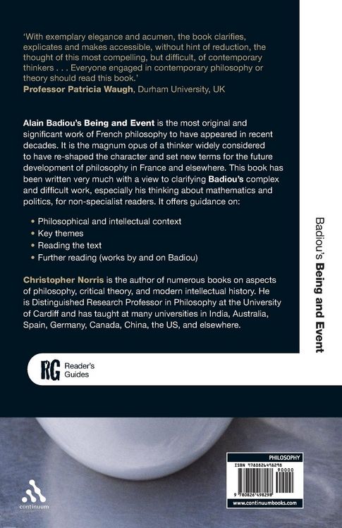 Produktbild: Badiou's Being and Event