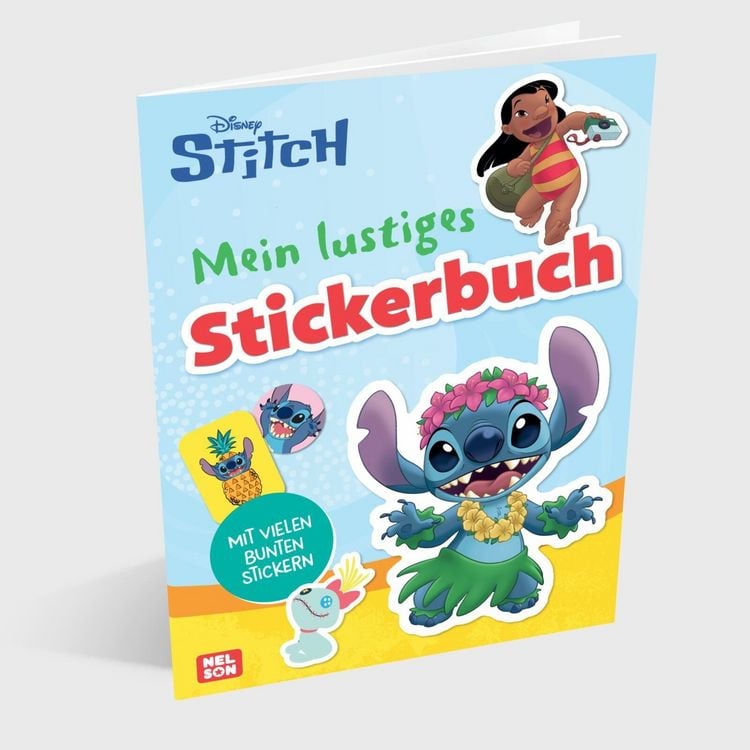 Produktbild: Disney Kreative Besch&auml;ftigung: Stitch: Mein lustiges Stickerbuch