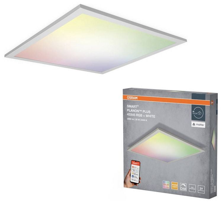 Produktbild: OSRAM Smart+ LED-Panel LED fest eingebaut 28W Warmwei&szlig; bis Tageslichtwei&szlig;, RGB