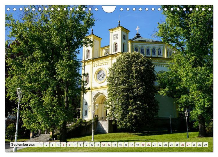 Produktbild: Kurort Marienbad (Wandkalender 2026 DIN A4 quer), CALVENDO Monatskalender