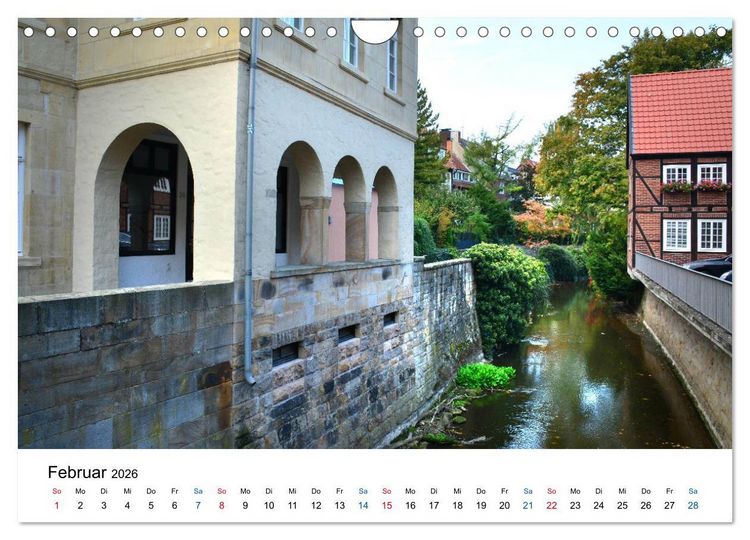 Produktbild: M&uuml;nster - die liebenswerte Fahrradstadt (Wandkalender 2026 DIN A4 quer), CALVENDO Monatskalender
