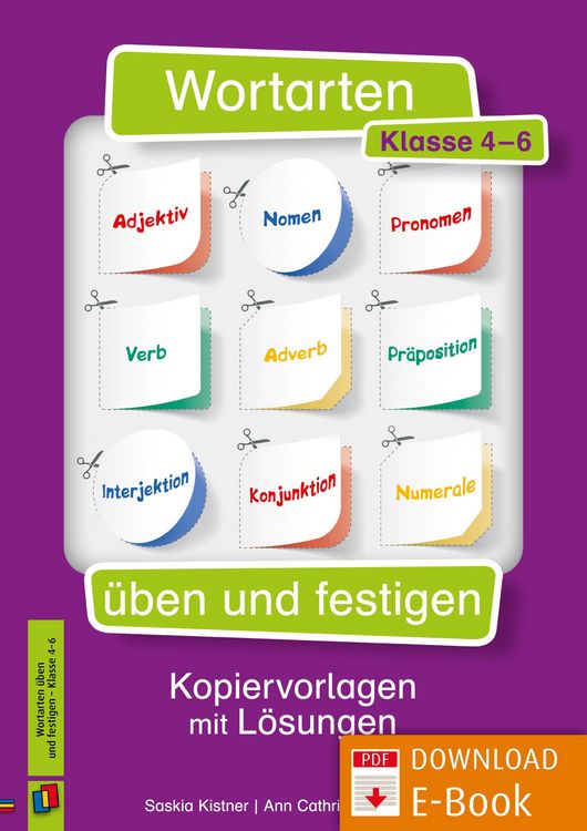 Produktbild: Wortarten &uuml;ben und festigen - Klasse 4-6
