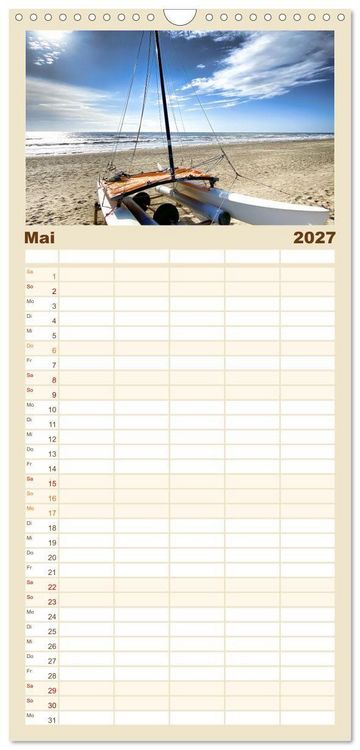 Produktbild: Familienplaner 2027 - Ferien in Holland mit 5 Spalten (Wandkalender, 21 x 45 cm) CALVENDO