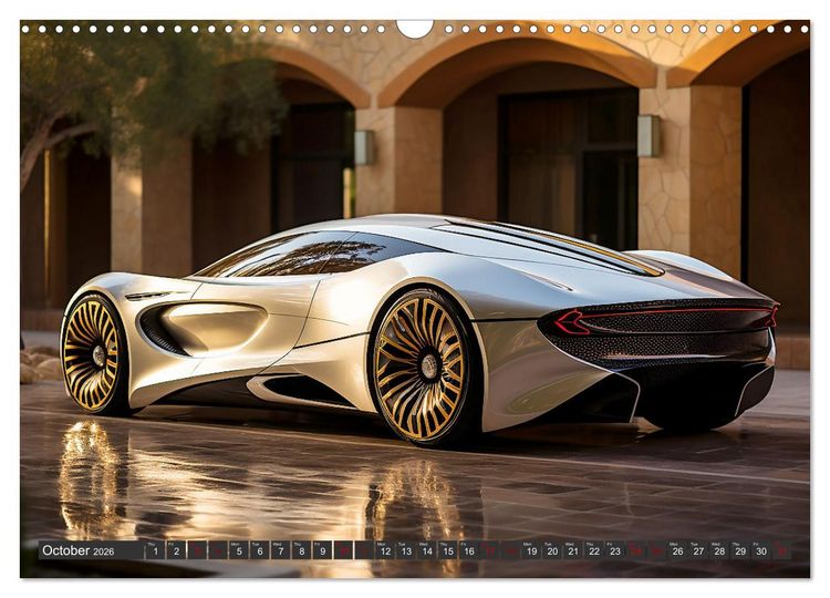 Produktbild: Fast, noble, elegant (Wall Calendar 2026 DIN A3 landscape), CALVENDO 12 Month Wall Calendar