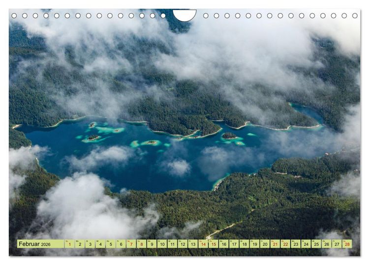 Produktbild: Zauber der Zugspitze (Wandkalender 2026 DIN A4 quer), CALVENDO Monatskalender