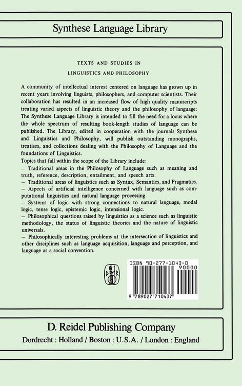 Produktbild: Speech Act Theory and Pragmatics