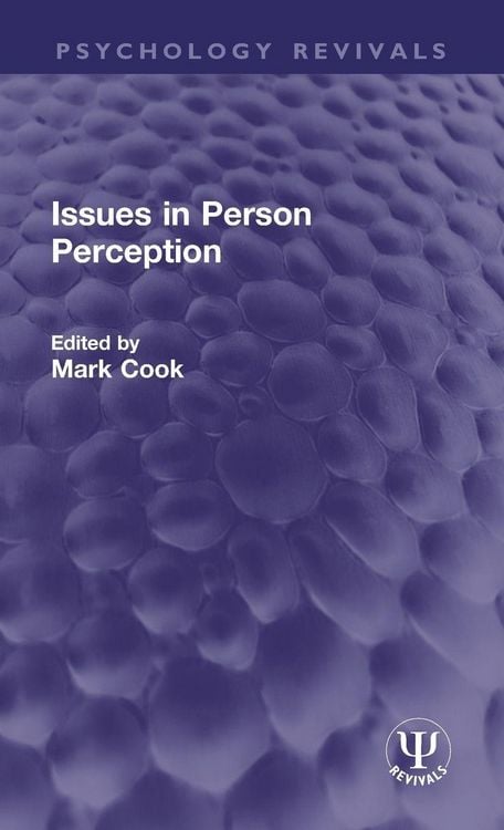 Produktbild: Issues in Person Perception