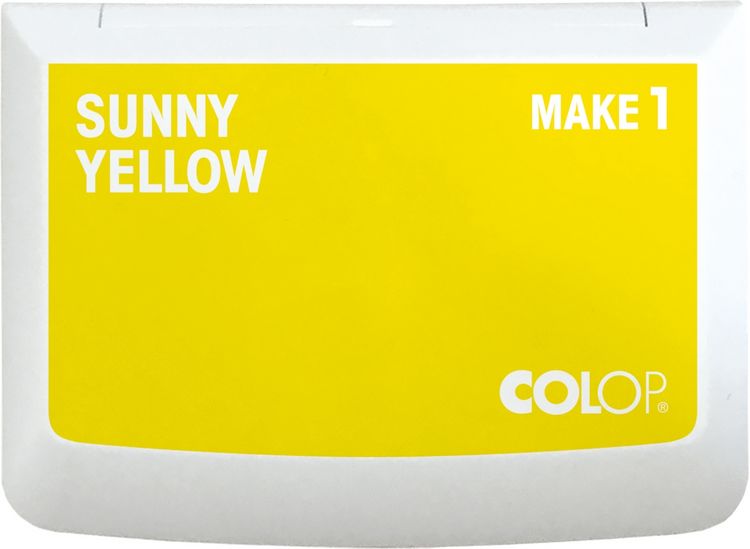 Produktbild: COLOP MAKE 1 Stempelkissen, sunny yellow, 50 x 90 mm