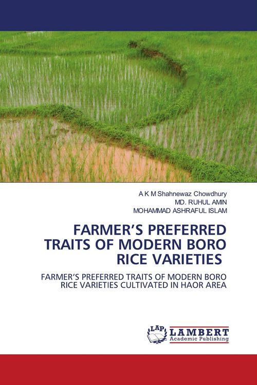 Produktbild: Farmer's Preferred Traits Of Modern Boro Rice Varieties