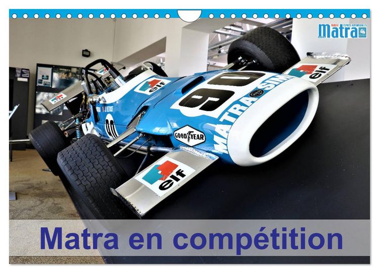 Produktbild: Matra en comp&eacute;tition (Calendrier mural 2026 DIN A4 vertical), CALVENDO calendrier mensuel
