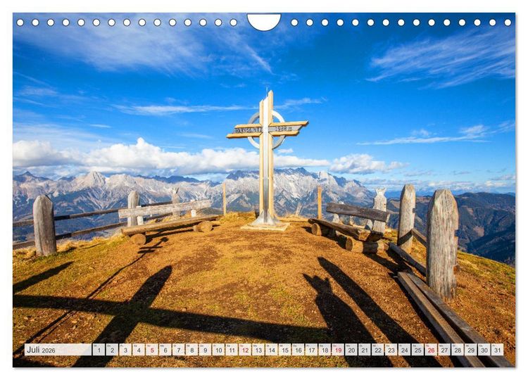 Produktbild: Sch&ouml;ne Gr&uuml;&szlig;e aus Dienten (Wandkalender 2026 DIN A4 quer), CALVENDO Monatskalender