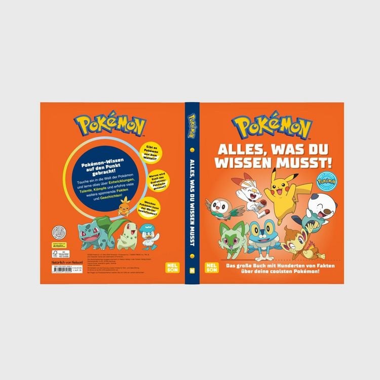 Produktbild: Pok&eacute;mon Handbuch: Pok&eacute;mon: Alles, was du wissen musst
