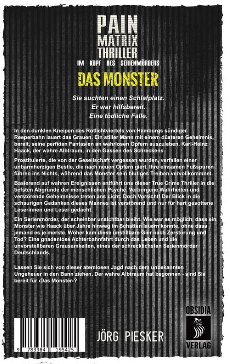 Produktbild: Das Monster: Pain Matrix Thriller