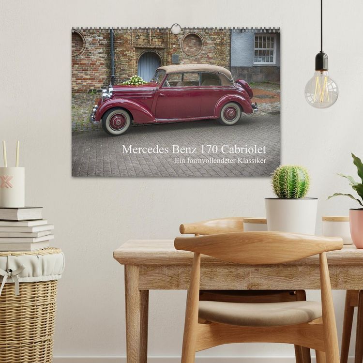 Produktbild: Mercedes Benz 170 Cabriolet (Wandkalender 2026 DIN A3 quer), CALVENDO Monatskalender