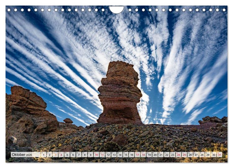 Produktbild: Die stille Magie der Insel Teneriffa (Wandkalender 2026 DIN A4 quer), CALVENDO Monatskalender