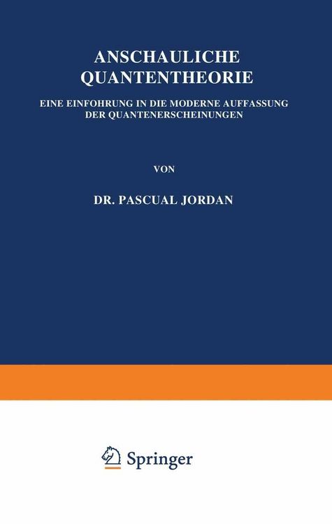 Produktbild: Anschauliche Quantentheorie