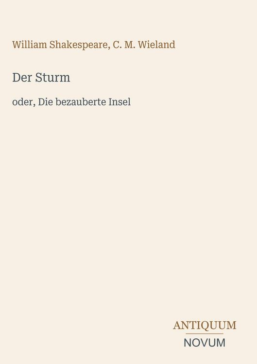 Produktbild: Der Sturm