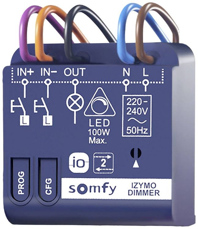 Produktbild: Somfy io 1822663 Funk-Alarmanlagen-Erweiterung Funk-Empf&auml;nger