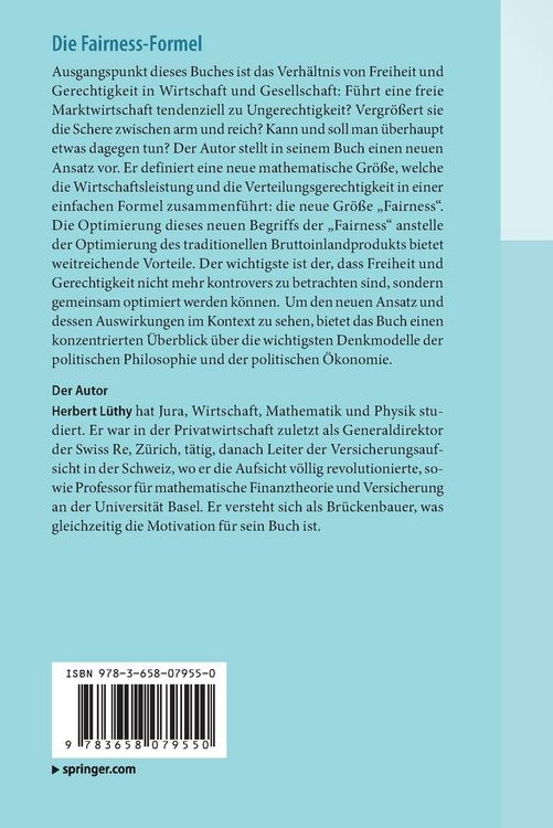 Produktbild: Die Fairness-Formel