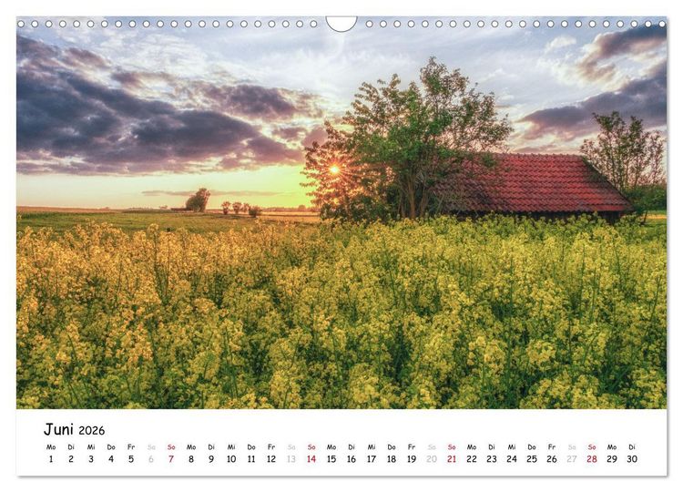 Produktbild: Fotogenes Nordhessen (Wandkalender 2026 DIN A3 quer), CALVENDO Monatskalender