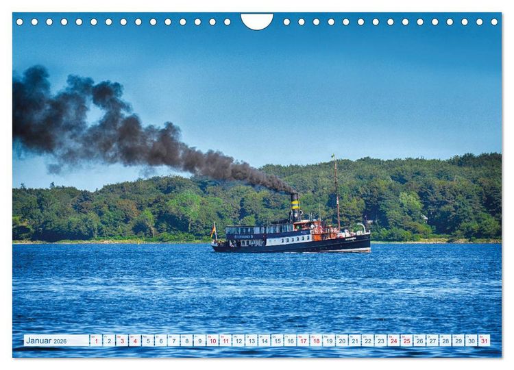 Produktbild: Flensburg Fjord (Wandkalender 2026 DIN A4 quer), CALVENDO Monatskalender