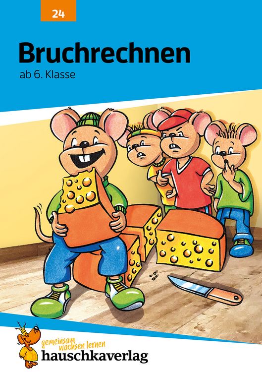 Produktbild: Bruchrechnen ab 6. Klasse, A5-Heft