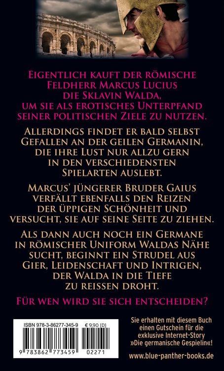 Produktbild: Geliebter Gebieter - Eine Sklavin im Zeichen Roms | Erotischer Roman