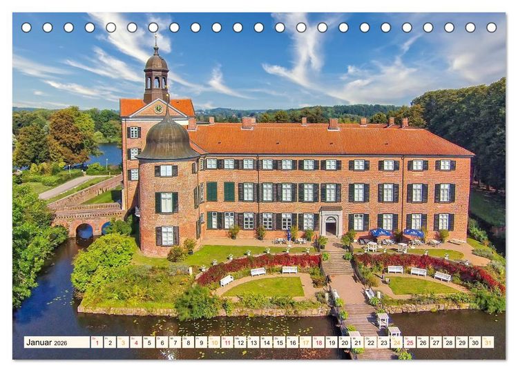 Produktbild: Reise durch Deutschland - Eutin in der Holsteinischen Schweiz (Tischkalender 2026 DIN A5 quer), CALVENDO Monatskalender
